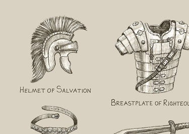Full Armor of God (Ephesians 6:13-18) Poster Print